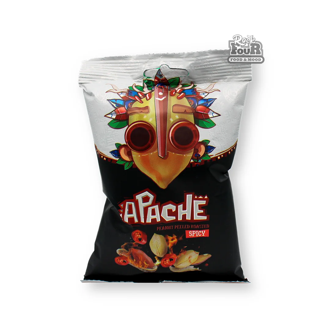 Գետնանուշ «Apache» մաքրած, բոված, կծու 80գ